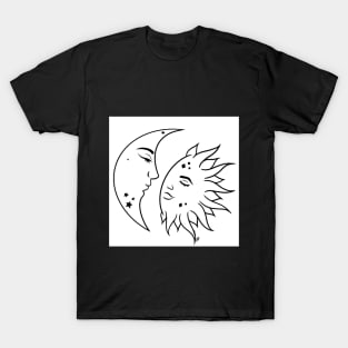 Sun & Moon - Embranced T-Shirt